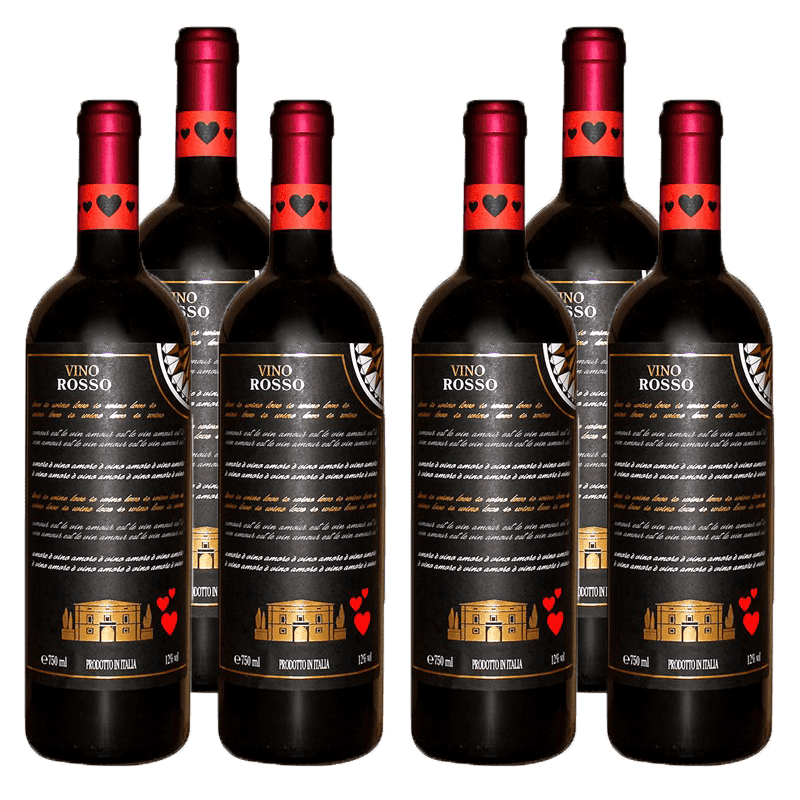 Red Wine from Italy "Love" - 6 bottles